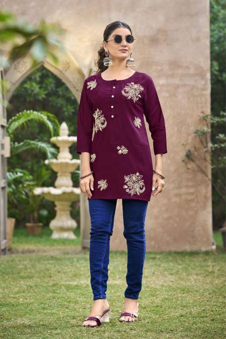 Tips & tops rose Wholesale Kurti suppliers in Pune